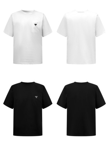 1:1 quality version 28321462 pocket triangle label tee 2 colors