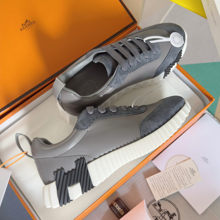 [plus-size shoes]Bouncing Genuine Leather Couple Style Sneakers 14 colors 29085445