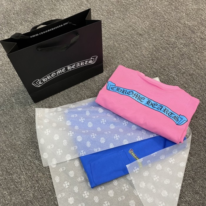 1:1 quality version Dopamine Colorblock Logo Print Tee 2 colors
