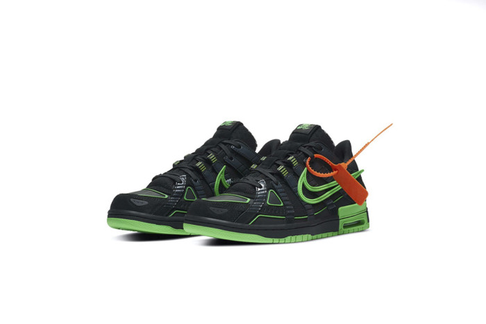 N  Air Rubber Dunk Low OW Green Strike CU6015-001