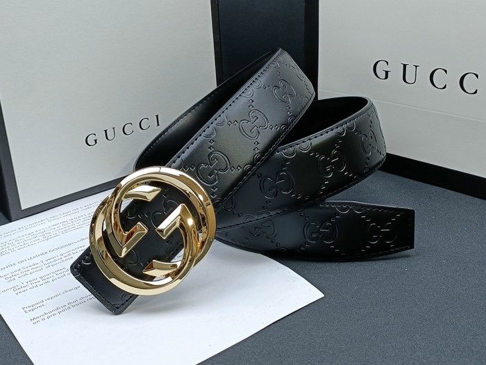 Classic Embossed Glossy Buckle Belt 3 colors 28523802