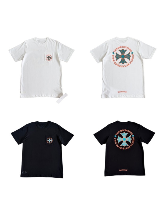 1:1 quality version Miami Limited Orange Cross Print Tee 2 colors 29045264
