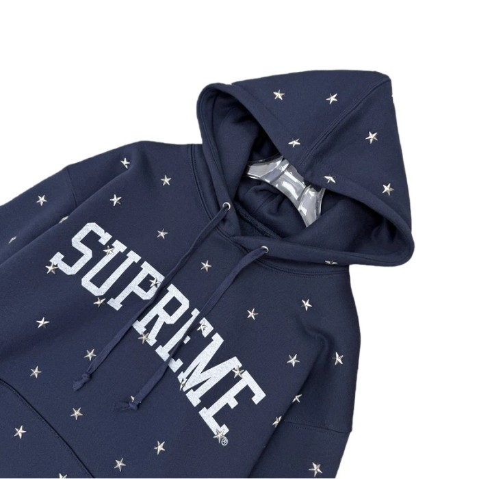 1:1 quality version Stars Rivet Letter  Hoodie 2 colors 28718043