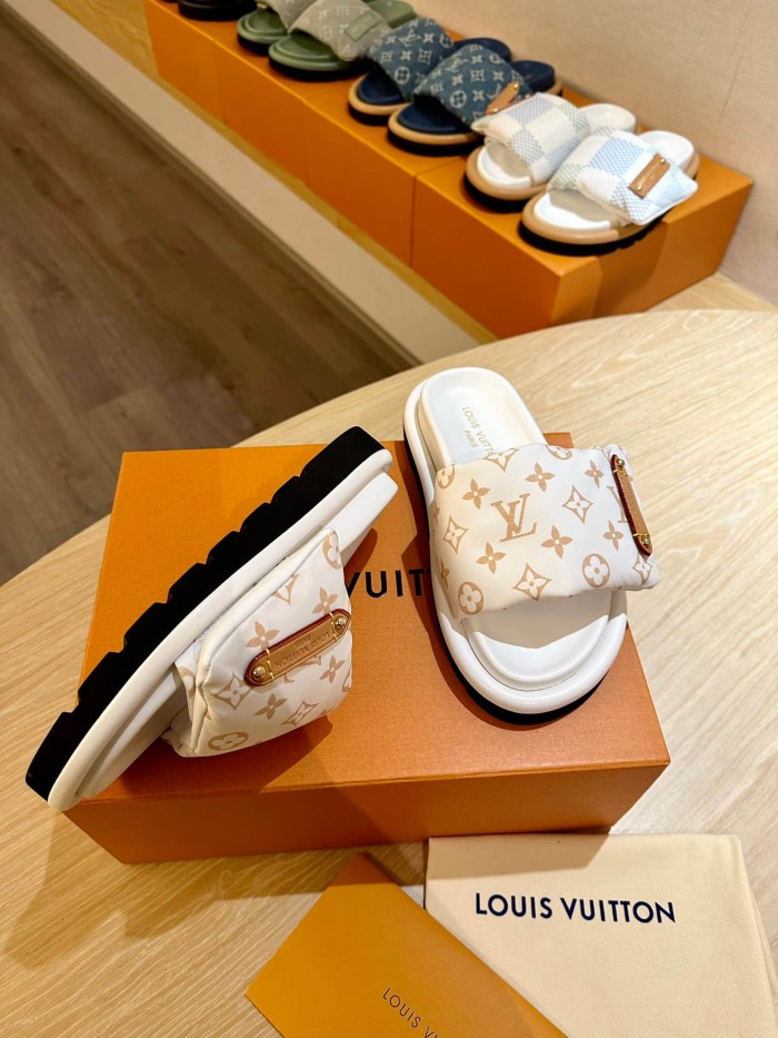 1:1 quality version 3D Logo Floral Velcro Sandals 10 colors 28661452