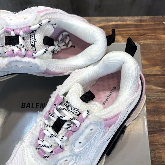 1:1 quality version 28310625 Triple S Poppy Shoes 3 colors
