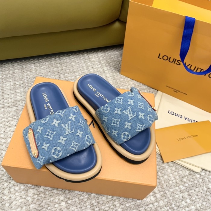 1:1 quality version 27984727 Down Velcro Sandals 5 colors