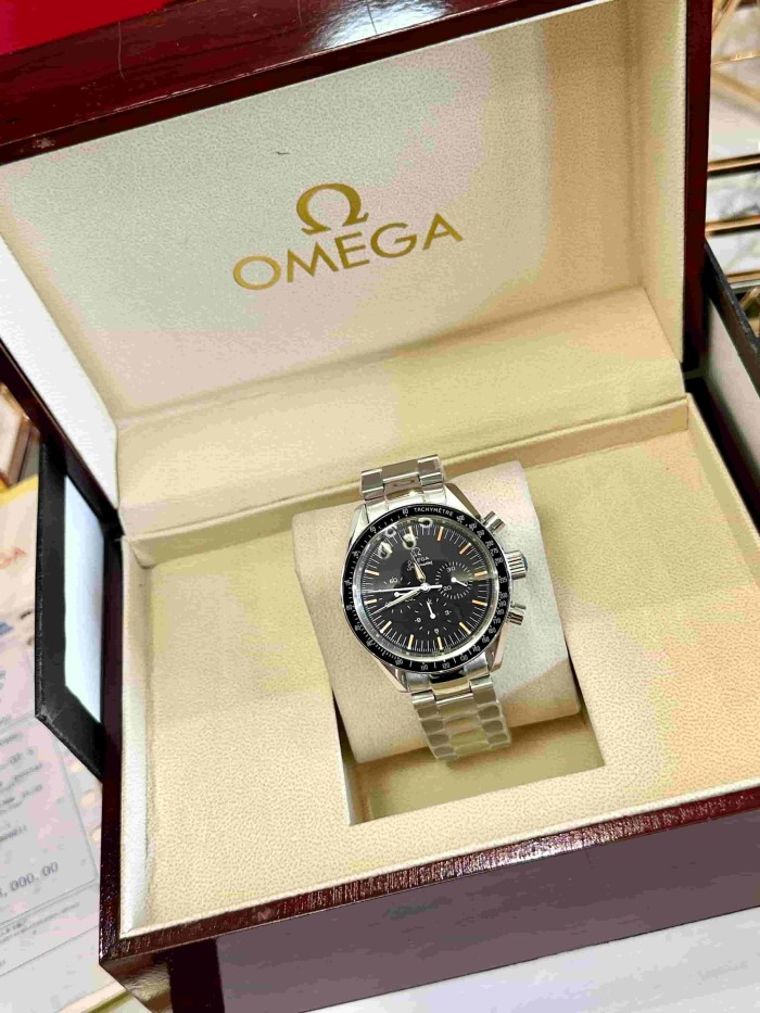 1:1 quality version Speedmaster Series Black Dial Stainless Steel Strap Mechanical Movement Watch【Dial diameter：43mm】28877847