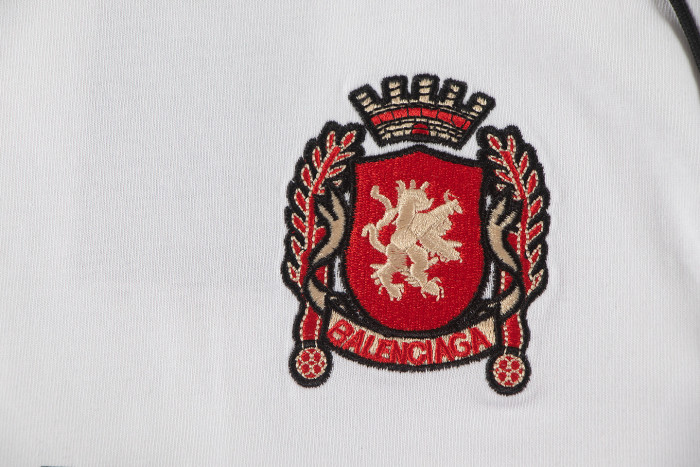 27956969 Embroidered Letter T-Shirt 2 colors