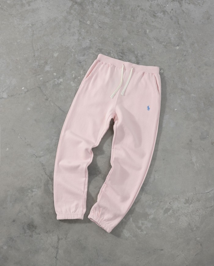 Basic Pony Embroidered Logo Hoodie & Pants Set 8 colors