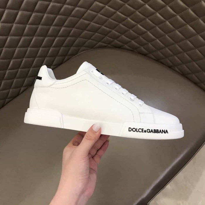 DOLCE    G@BB@N@ PORTOFINO LOW-TOP SNEAKERS   DG86
