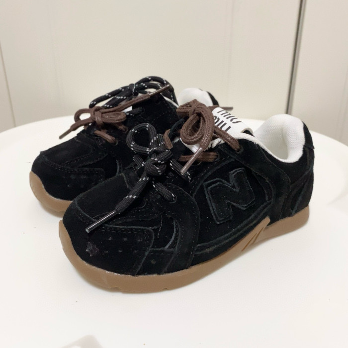 530 Miu Miu Co-branded Suede Lace-Up Sneakers for Kids 6 colors 29017898