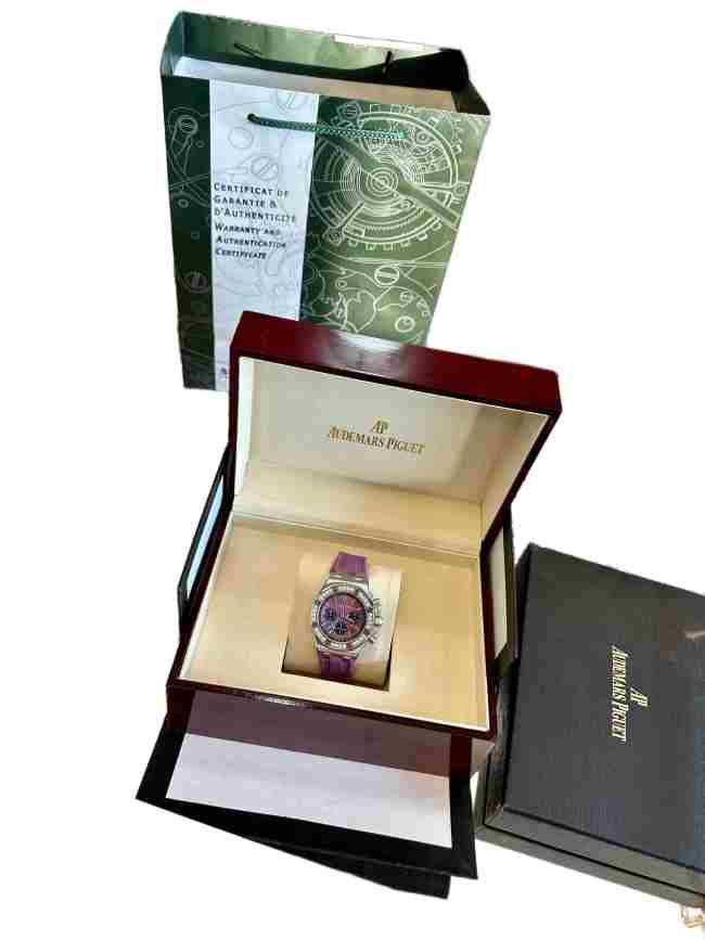 Royal Oak Limited Edition Purple Rubber Strap Watch【Dial diameter:40mm 】28764057