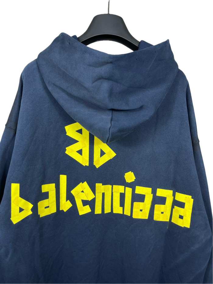 Masking Tape Washed and Distressed Hoodie 8 colors 28661155