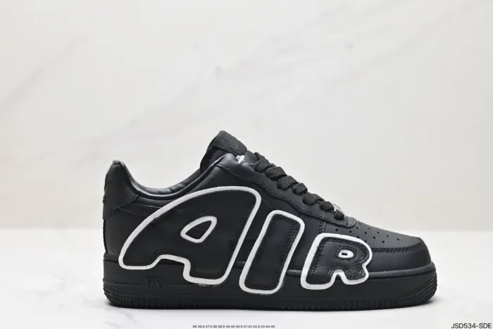 1:1 quality version  AF1 White and red letter embroidered board shoes 3 colors