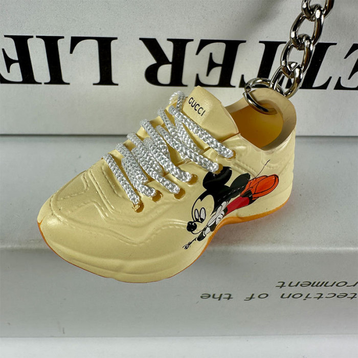 28360400 thick-soled dad shoes rubber keychain 12 colors