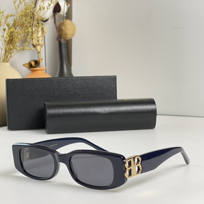 1:1 quality version Personalized small frame letter glasses