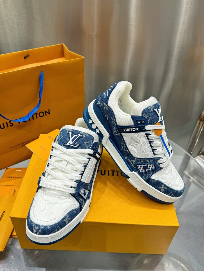 1:1 quality version 28342912 L Trainer Cowboy Blue Shoes
