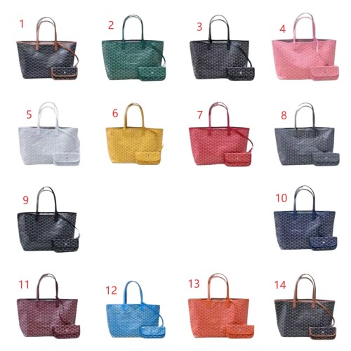 1:1 qualituy verson Classic Monogram Tote Bag With Small Pouch 14 colors 29053491