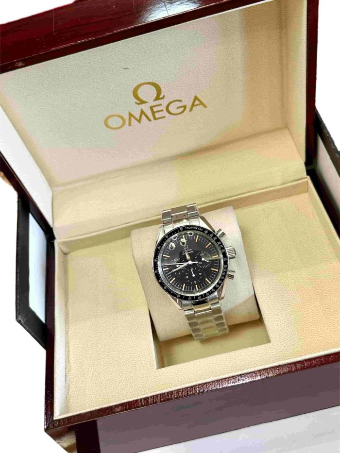 1:1 quality version Speedmaster Series Black Dial Stainless Steel Strap Mechanical Movement Watch【Dial diameter：43mm】28877847
