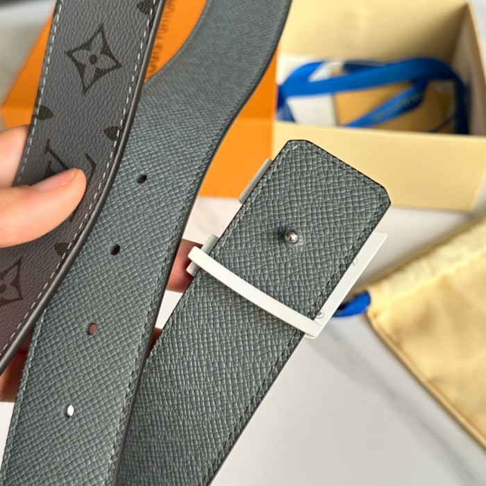 1:1 quality version 28197155 Two-Tone Monogrammed Buckle Belt 14 colors