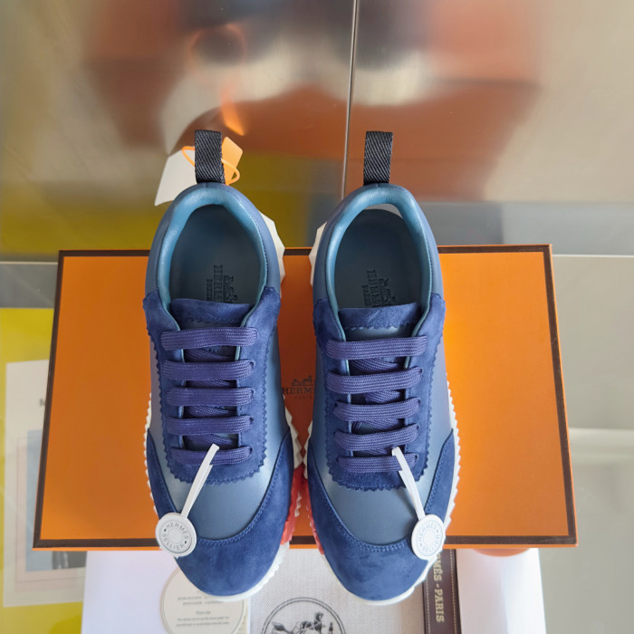[plus-size shoes]Bouncing Genuine Leather Couple Style Sneakers 14 colors 29085445