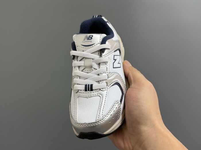 530 Leather Upper Elastic Band Dad Shoes for Kids 4 colors 28998742