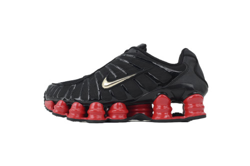 [plus-size shoes] 1:1 quality version Shox Tl Black Red Anti Slip Shock Absorption Running Shoes 28971912