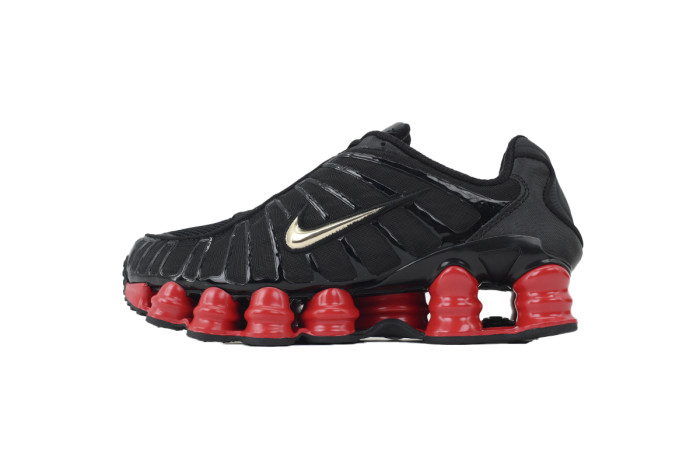 [plus-size shoes] 1:1 quality version Shox Tl Black Red Anti Slip Shock Absorption Running Shoes 28971912
