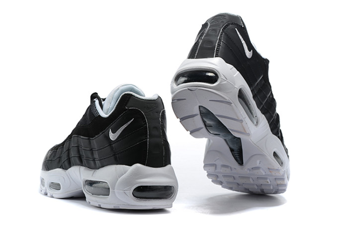 [plus-size shoes]Air Max 95 Black Retro Breathable Mesh Streetwear Running Shoes 29065874