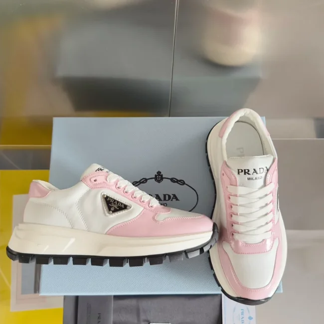 PR@DA@ PRAX 01 RE-NYLON SNEAKERS PRD066