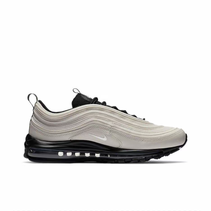 Air Max 97 Light Bone Black Gradient Full-Length Air Cushion Sneakers 	 29062910