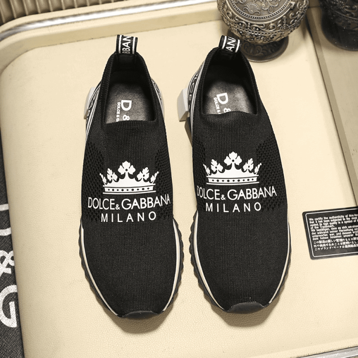 DOLCE    G@BB@N@ PRINTED SORRENTO SNEAKERS   DG44