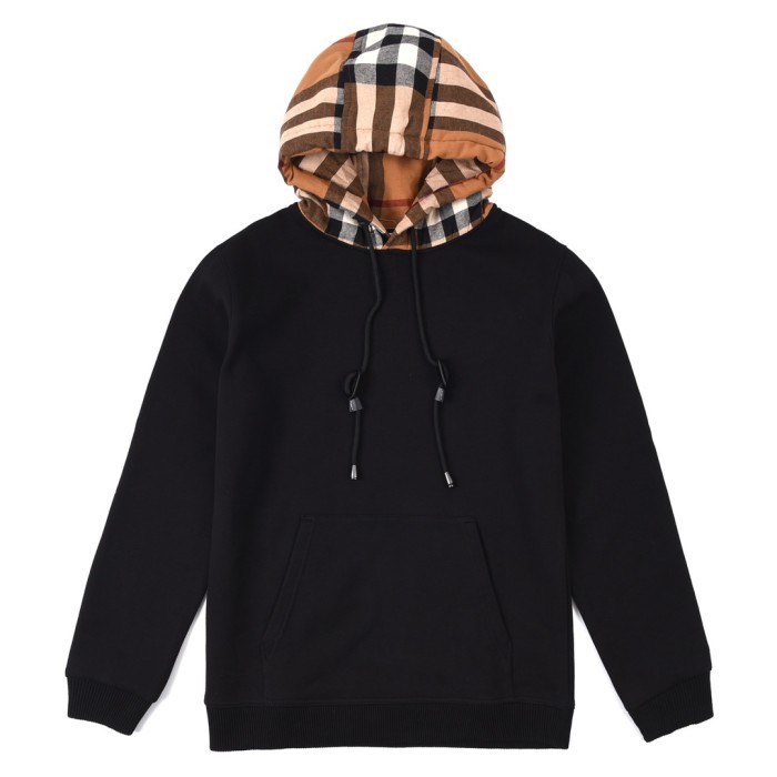 Plaid Patchwork Hoodie 2 colors 28474864