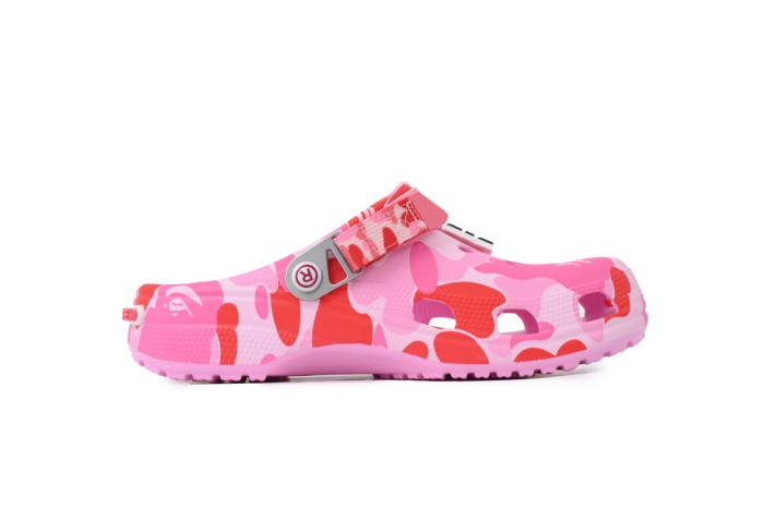 1:1 quality version Classic Clog Pink Abc Camo Limited Clogs Shoes 4 colors 28969186