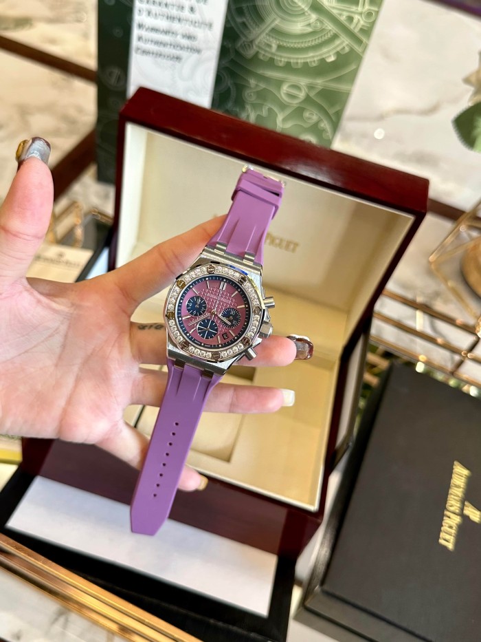Royal Oak Limited Edition Purple Rubber Strap  Watch【Dial diameter：40mm 】28764057