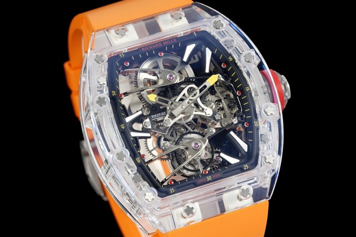 1:1 quality version Sapphire Crystal Tourbillon Watch 3 colors【Dial diameter：42mm 】28771541