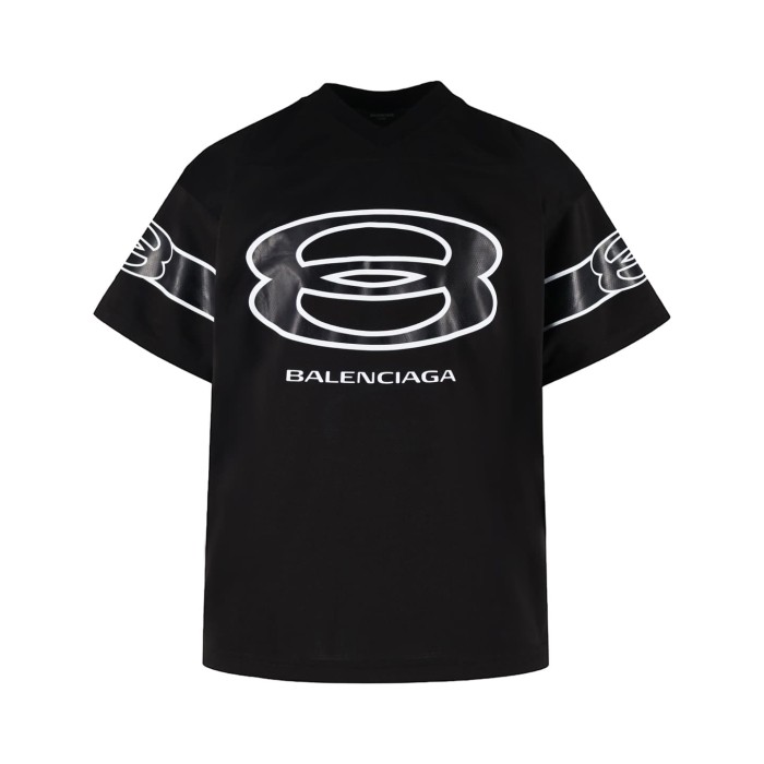 1:1 quality version Large 8 printed tee 2 colors 28430103