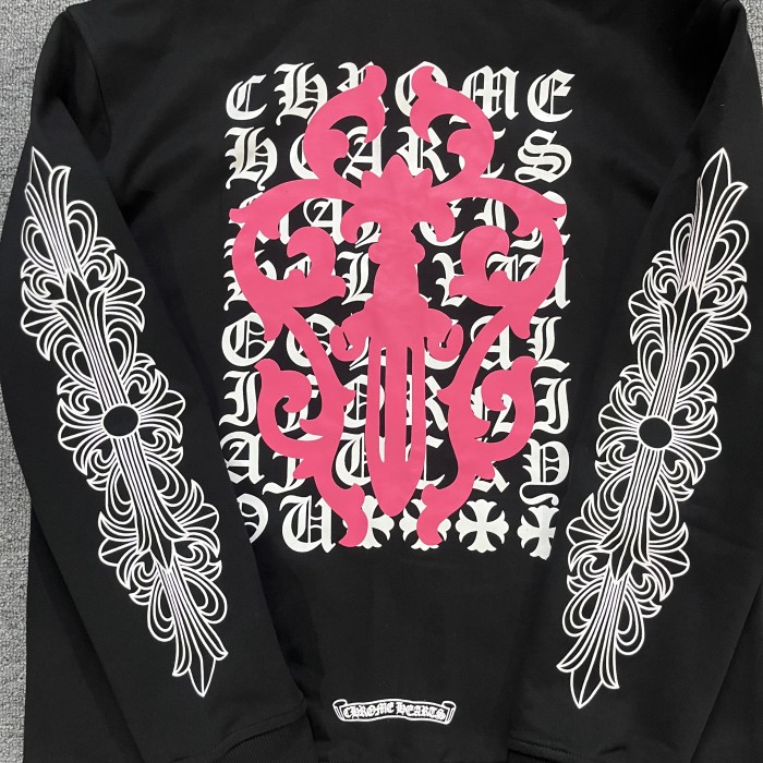 Sword and Dagger Sanskrit Zipper Sweatshirt