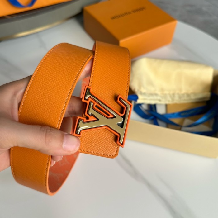 1:1 quality version 28197155 Two-Tone Monogrammed Buckle Belt 14 colors