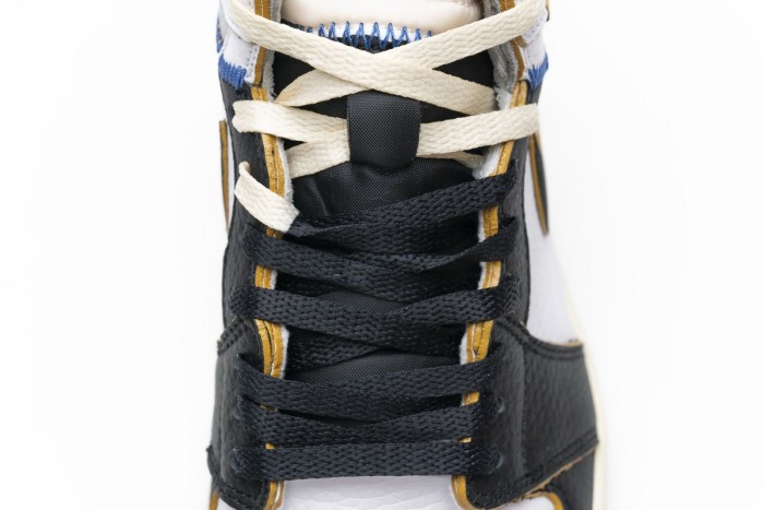[plus size shoes]Air @j1 Retro High Union Los Angeles Black Toe BV1300-106