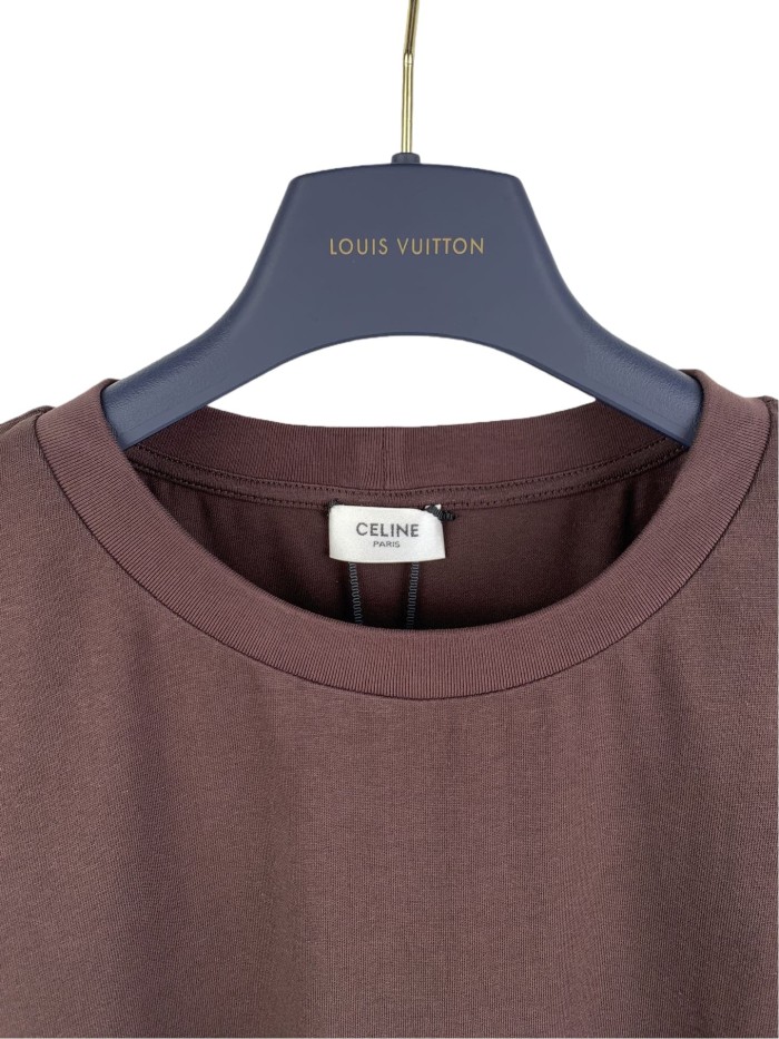 1:1 quality version Embroidered Logo Tee 3 colors 28750250