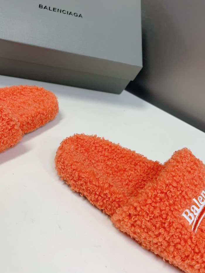 1:1 quality version Cola Embroidery Twill Brushed Cotton Slippers 8 colors 28884668