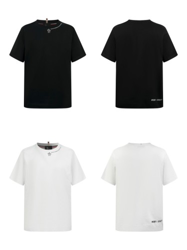 1:1 quality version 28312474 logo embroidered tee 2 colors