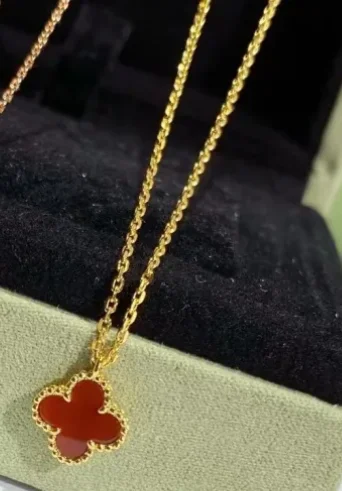 1:1 quality version Mini Onyx Necklace