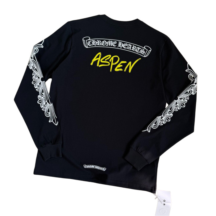 1:1 quality version ASPEN Limited Edition Floral Sleeve Print  Long Sleeve T-Shirt 2 colors 28700629