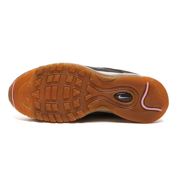 Air Max 97 Brown Beige Gradient Wave Stripe Gum Sole Sneakers 29064394