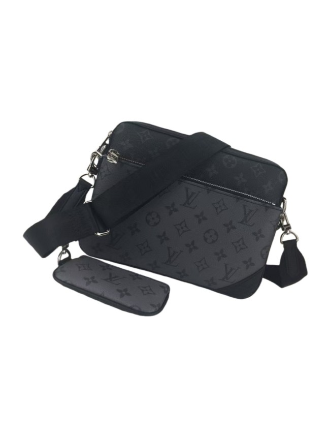 Black Floral Square Crossbody Bag 28683544