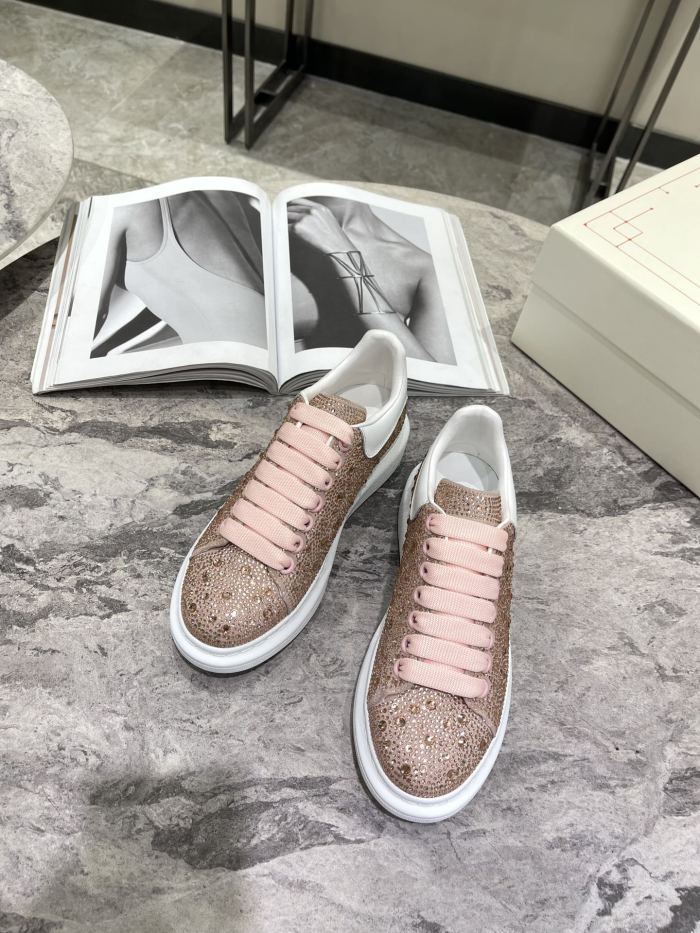 1:1 quality version All over diamonds Colorblocked sneakers for girls 11 colors