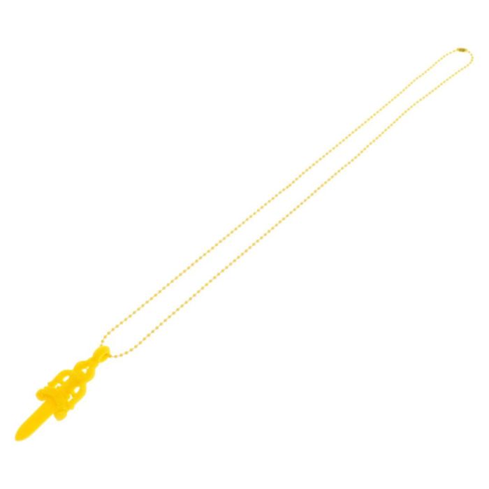 Macaron Multicolor Resin Sword Necklace 7 colors[【with dust bags】