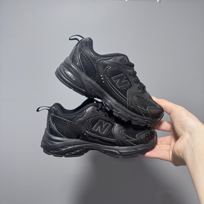 N-logo Mesh Paneled Retro Running Shoes for Kids 8 colors 28997941